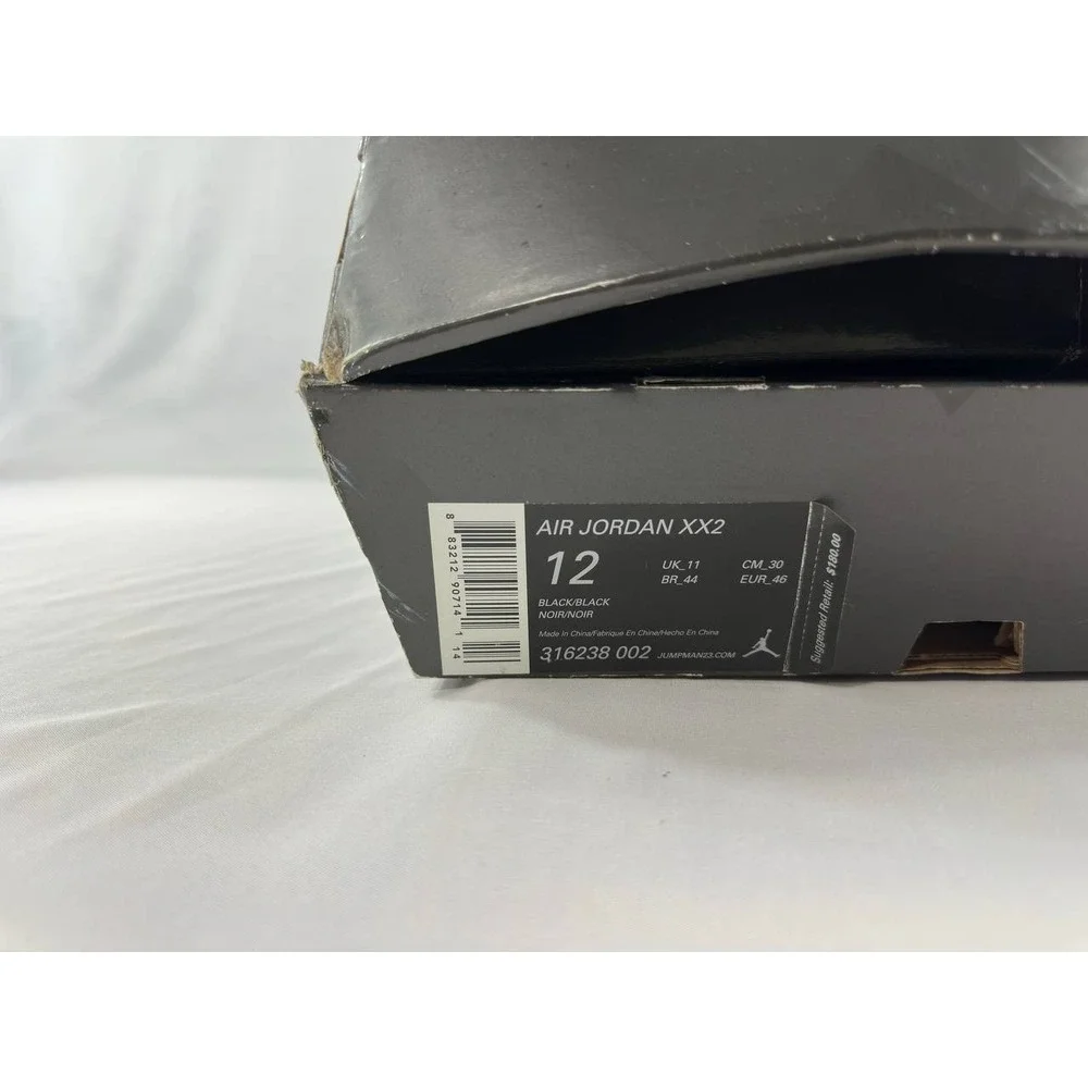 Nike Air Jordan 22 OG 'Basketball Leather' 2007 Men's 316238-002 Size 12